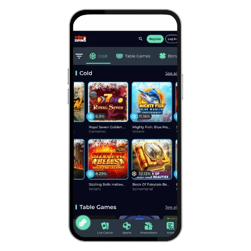 Yoyo spins casino bonus